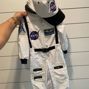 Maisonette Toddler Astronaut Suit with embroidered NASA hat